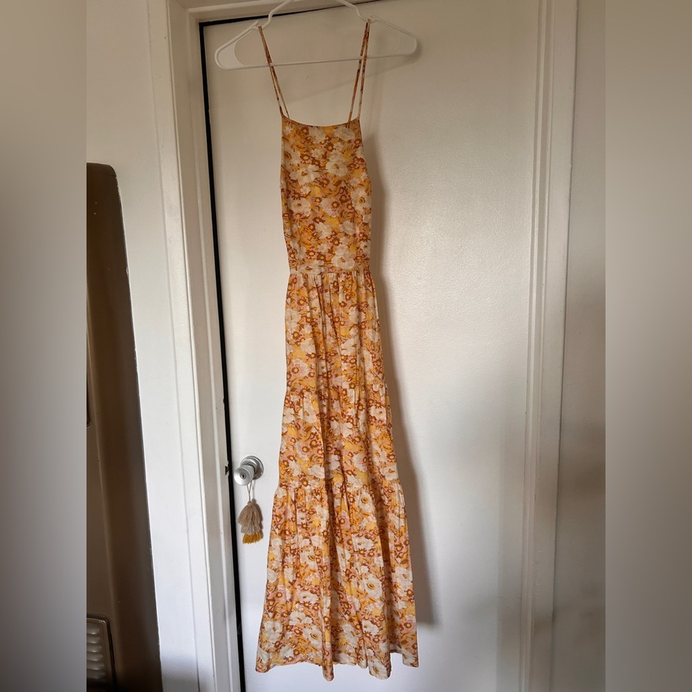 Christy Dawn The Delphine Dress in Matilija Poppy Orange with tags